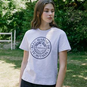 Marine Rope Print T-shirt - Light Grey