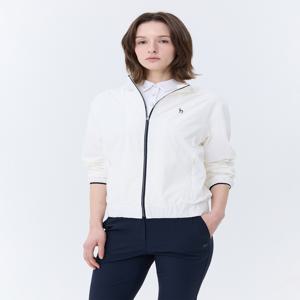 헤지스 골프 여성 WWJU4A301OW [스테디셀러]솔리드 로고 후드점퍼 (WHITE)