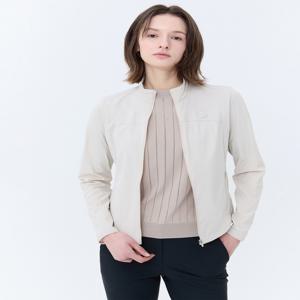 헤지스 골프 여성 WWJU4B302I1 [스테디셀러] 터틀넥 스트레치 필드 바람막이 (BEIGE)