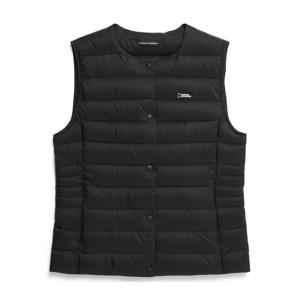 N234WDV900 여성 오티스 구스 다운 베스트 CARBON BLACK