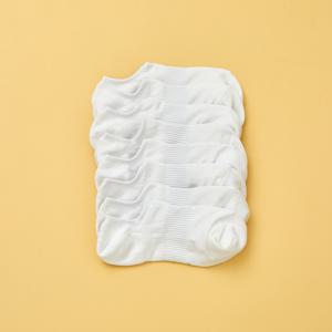 뒷꿈치 직각 덧신 4족 세트 화이트 L