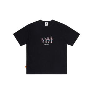 반팔티 JQS K4223LRS66BLK [오빅작가] 피플즈 소로나 티셔츠