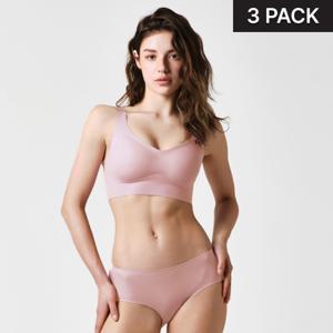 [정상가 206,400원]쿨핏 브라 볼륨 노후크&팬티 3세트(+코튼팬티)