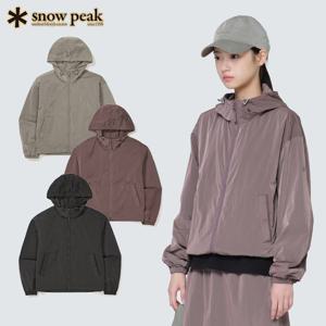 스노우피크 브라이트 여성 후드 바람막이 S24FWFWB71 캠핑픽