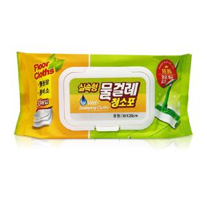 물걸레청소포 30매 중형 실속형 바닥청소티슈 밀대 물걸레청소포 청소티슈 실속형청소용품