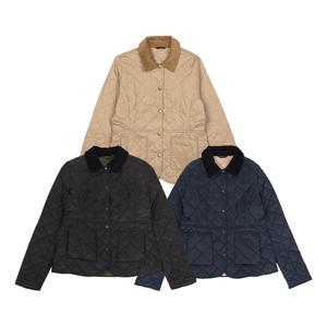 바버 여성 퀼팅 자켓 LQU1012BK91