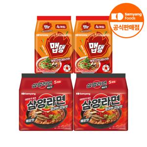라면 매운맛 10개 + 맵탱 청양고추대파라면 8개