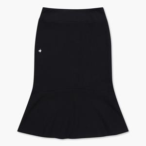르꼬끄 여성 더블텐션 미디 스커트 (QO322OSK72)