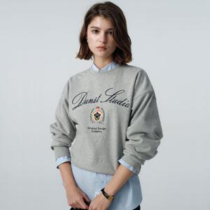 던스트 UNISEX CLASSIC LOGO SWEATSHIRT MELANGE GREY_UDTS5A113G2
