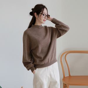 [최초가 109,000원]울100 에바니 홀가먼트 니트 풀오버