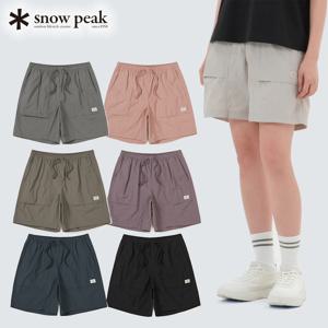 스노우피크 타슬란 4부 반바지 S25MULHP64 피크캠핑