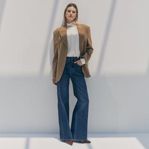 바니스뉴욕 25FW 헤리티지 커브드 데님 LONG