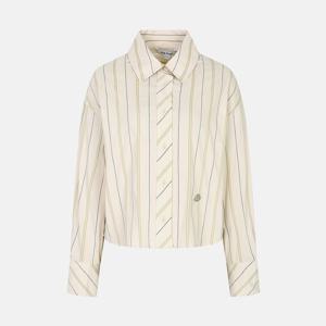 [최초가:229000원] 나이스클랍 스트라이프 크롭셔츠 A234PWB910