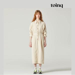 [toinq] 셔츠카라 데님 원피스(T230MOP906W)