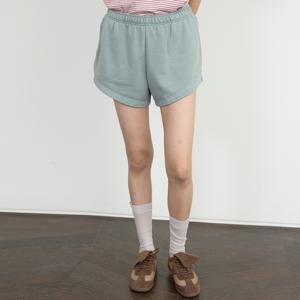미네랄 워싱 마이크로 스웻쇼츠 [KHAKI]