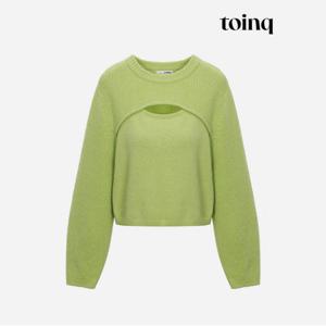 [toinq] 릴리 울 블렌드 컷 스웨터(T239MSW908W)