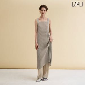 [최초가 169000원] 체크 패턴 백 스트랩 원피스_LPOPF025001