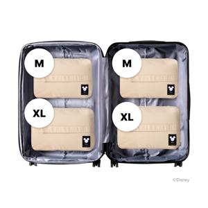 디즈니 킵풀 M+M+XL+XL세트 압축파우치 옷정리 캐리어 의류수납 세면 속옷소품가방 멀티 압축팩 슈즈백 여행용품 여행준비물