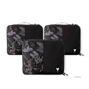 디즈니 럭풀 XL+XL+XL 3개 압축파우치 옷정리 캐리어 의류수납 세면 속옷 가방 멀티 압축팩 슈즈백 여행용품 여행준비물