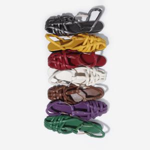 [리퍼브][정상가 119,000원] 9Colors_핸드메이드 패디드 스트랩 로라 샌들 l KM393