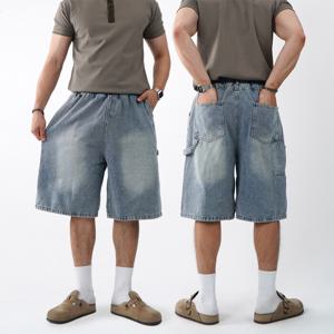 [브리치] 오엔엘 / 카펜터 남자7부청바지 버뮤다청반바지 남자데님 버뮤다팬츠