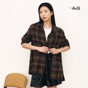 [by 임지연] 더엣지 25FW 에뜨왈 체크 셔츠