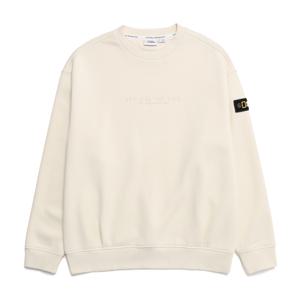 N233USW030 루트라 세미 오버핏 맨투맨 CRYSTAL BEIGE