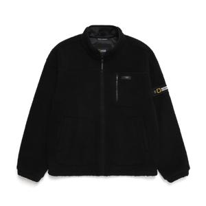 내셔널지오그래픽 N244UFJ150 하이넥 플리스 자켓 CARBON BLACK