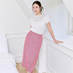 최초가 69,900원 셀렙샵 에디션 25SS 썸머 깅엄체크 스커트