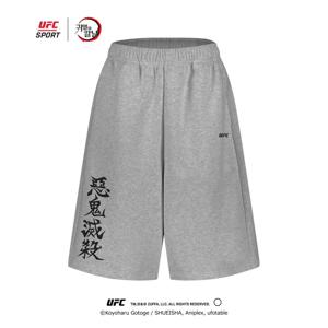 [롯데백화점][유에프씨 스포츠]UFC SPORT I 귀멸의 칼날 악귀멸살 메가핏 버뮤다 쇼츠 멜란지그레이 U2SPW2370MG