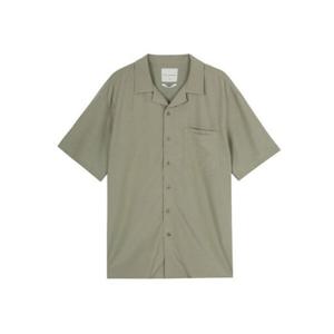남성 5부 코튼레이온 루즈핏 쿠반카라 셔츠(T202SH300P)
