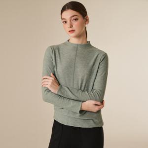 [최초가 78000원] 스티치 라운드 울 니트_YG10WRWPO01