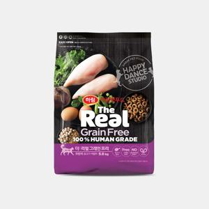 더리얼 캣 그레인프리 크런치 닭고기 어덜트 5.8kg