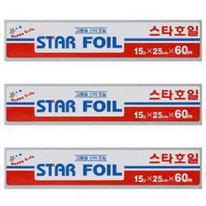 스타호일 25cm x 60m, 3개