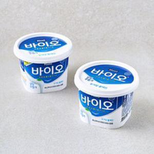 매일바이오 무가당 플레인, 450g, 2개