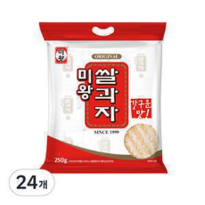 미왕 쌀과자, 250g, 24개