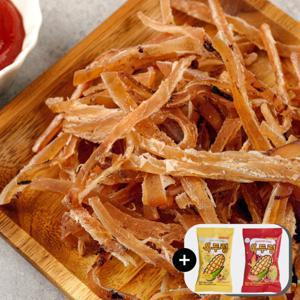 (신선집중) 1+1 몸통 꽃징어 150g 옥두렁 오리지널불닭맛 무료증정