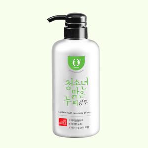(G락페 초특가) 비듬 약산성 청소년 맑은두피 샴푸 500g 떡진머리 지루성두피 비듬냄새제거 지성 두피진정