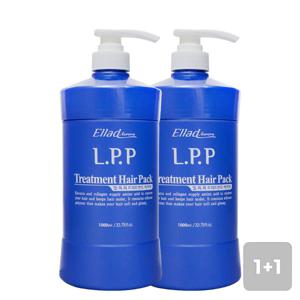 엘라드 오로라 LPP 트리트먼트 프로테인 대용량 1000ml 1+1 저분자 단백질 가성비 살롱샴푸 헤어케어