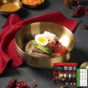 더 매운 해주냉면 6인분세트 불 비빔냉면 함흥냉면 무김치1 육수포함3개 포함