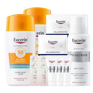 (1+1)유세린 페이스 하이드로 프로텍트 선크림 50ml SPF50+  + 사은품