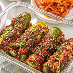오이소박이 김치 오이김치 국산 오이 1kg  1+1 (총 2kg) /무료배송