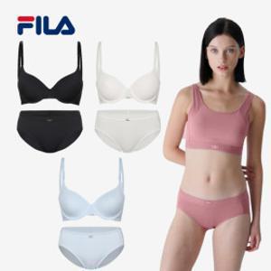 (15%쿠폰/무료배송) 휠라언더웨어 남녀 25SS 브라/드로즈 세트 모음전