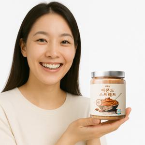 비소뉴 아몬드버터 무첨가 무가당 100%
