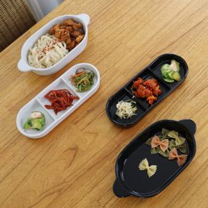 주름 2인 식기세트 4P 보울2P+찬기2P
