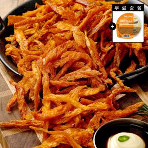 (신선집중) 끝까지 바삭한 크리스피 먹태 100g+100g(동결건조) 갈릭디핑소스 무료증정