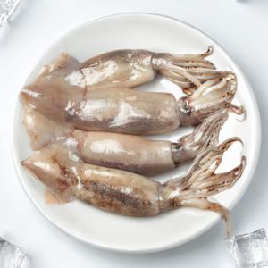 (신선집중) 손질 오징어 내장 제거 2미 220g X 10팩 2.2kg+초장증정 스타배송