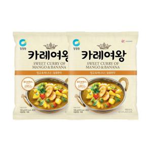카레여왕 망고바나나 108g (분말) x2