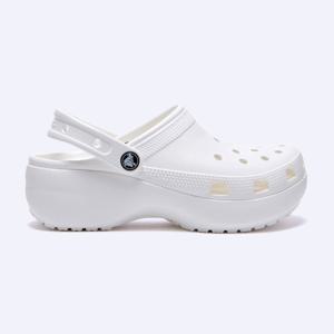 크록스 클래식 플랫폼 클로그 화이트 여성 / 206750-100 FLCRFS1W61 수원스타필드