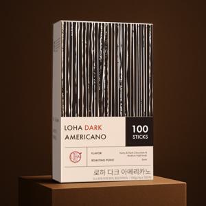 로하 다크 아메리카노 스틱커피 100T 무료배송